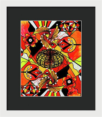 The Energy Builder - Framed Print