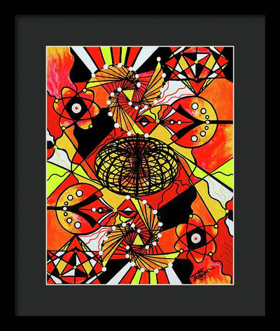 The Energy Builder - Framed Print