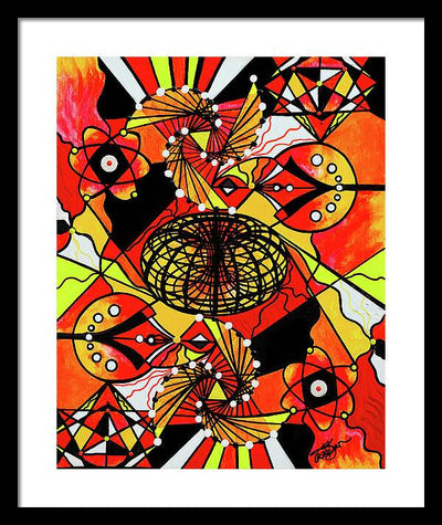 The Energy Builder - Framed Print