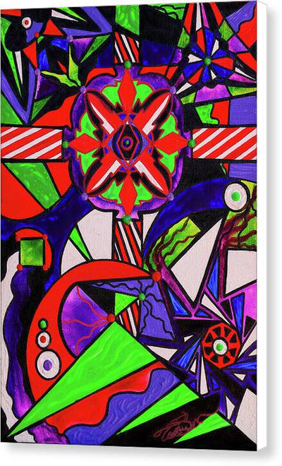 Warding Grid - Canvas Print