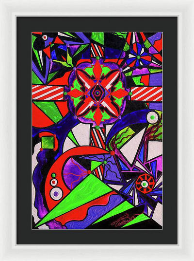 Warding Grid - Framed Print