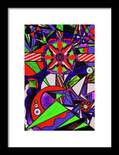 Warding Grid - Framed Print