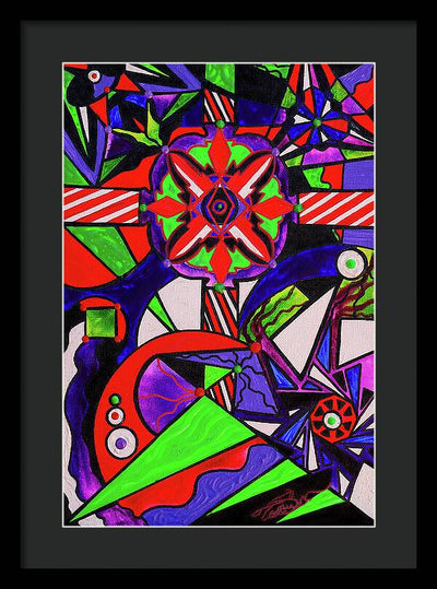 Warding Grid - Framed Print