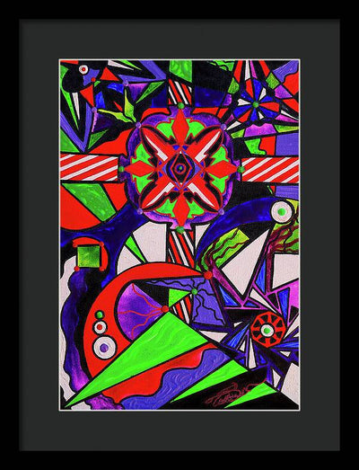 Warding Grid - Framed Print