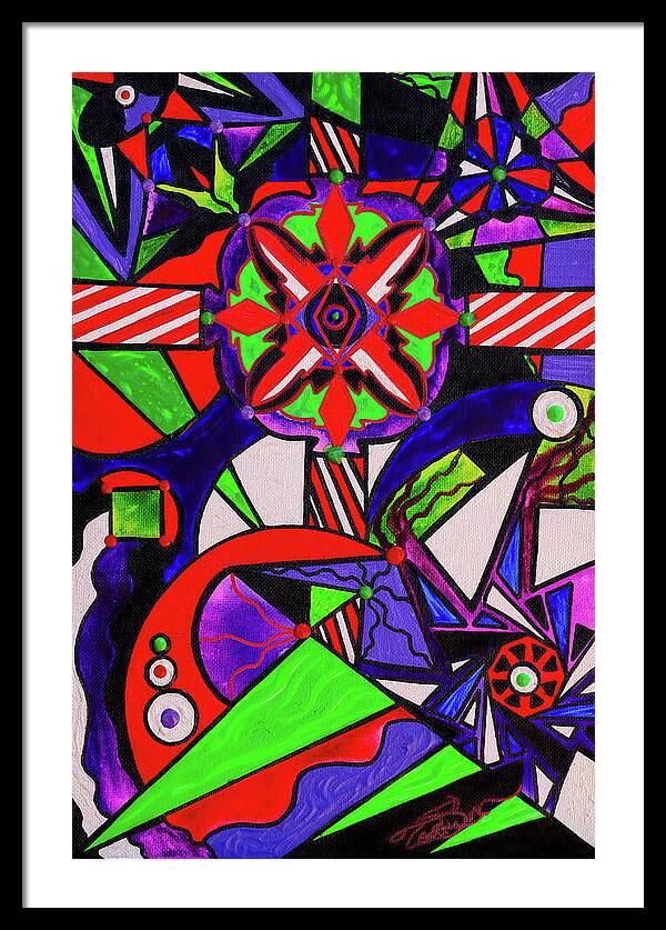 Warding Grid - Framed Print