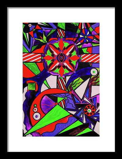 Warding Grid - Framed Print