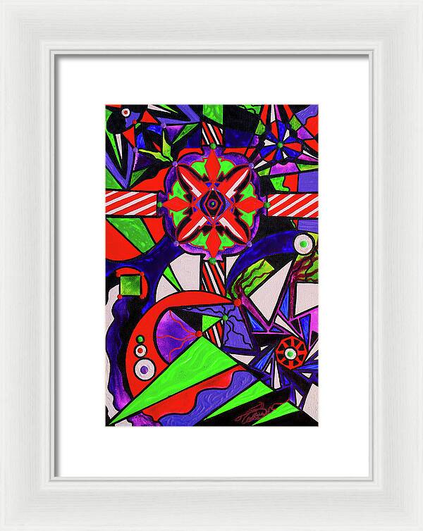 Warding Grid - Framed Print