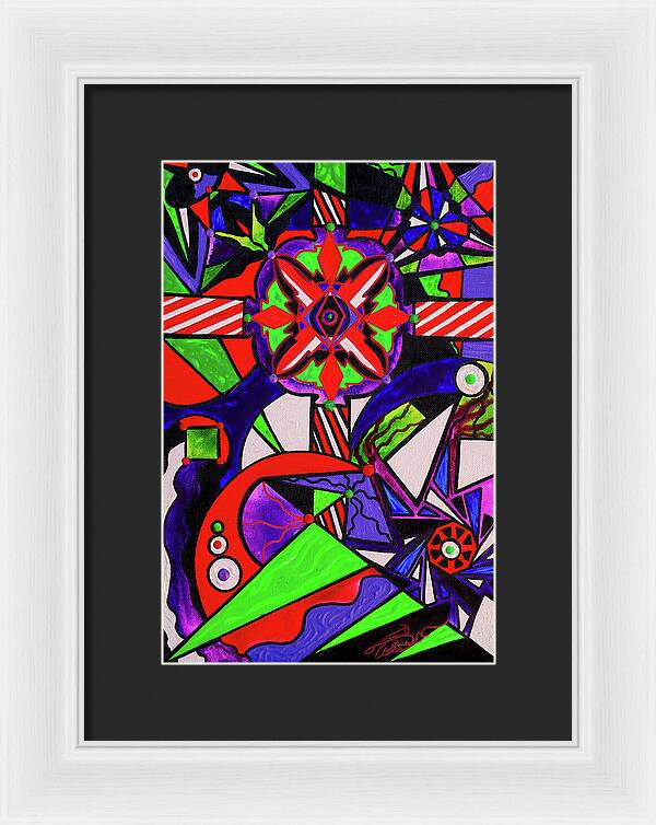 Warding Grid - Framed Print