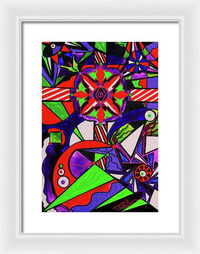 Warding Grid - Framed Print