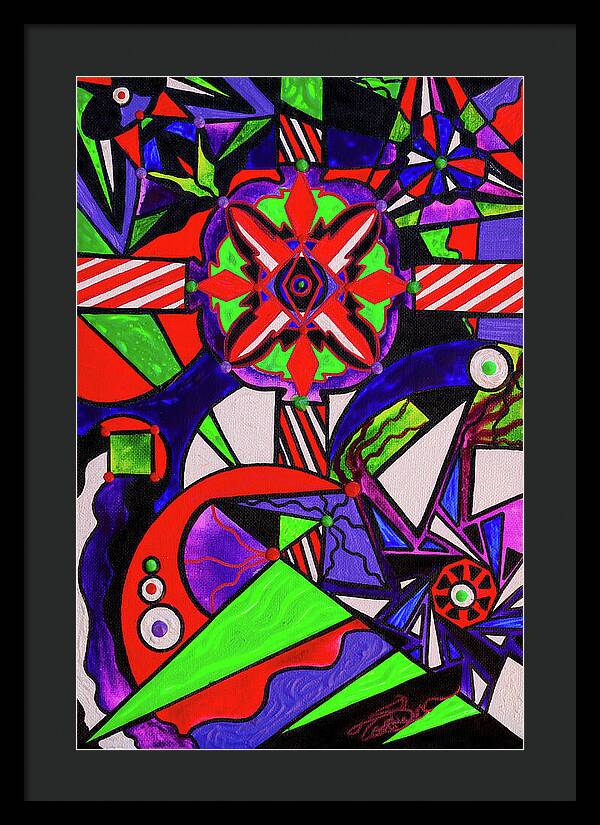 Warding Grid - Framed Print