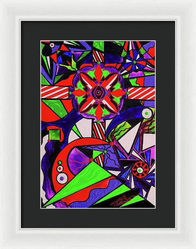 Warding Grid - Framed Print
