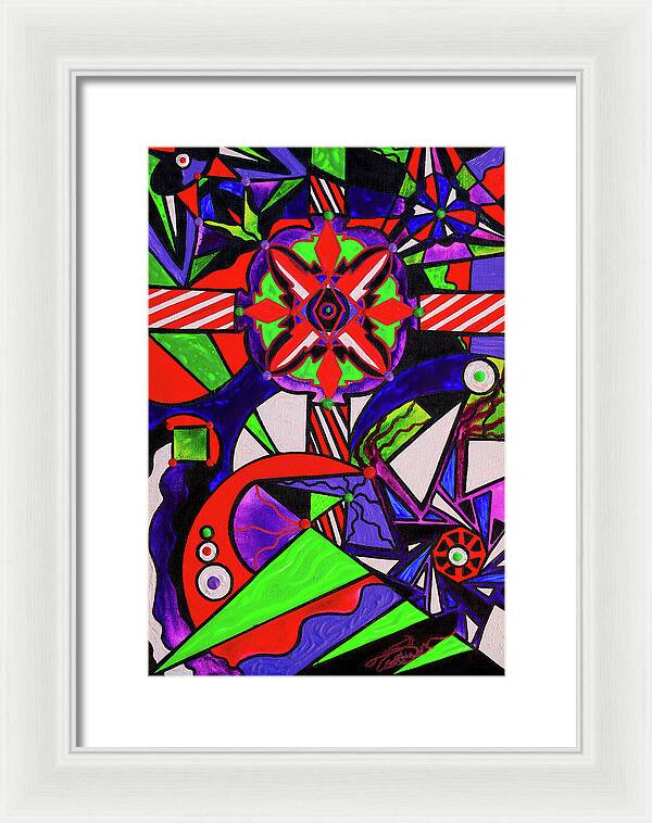 Warding Grid - Framed Print