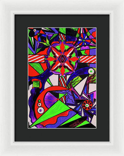 Warding Grid - Framed Print