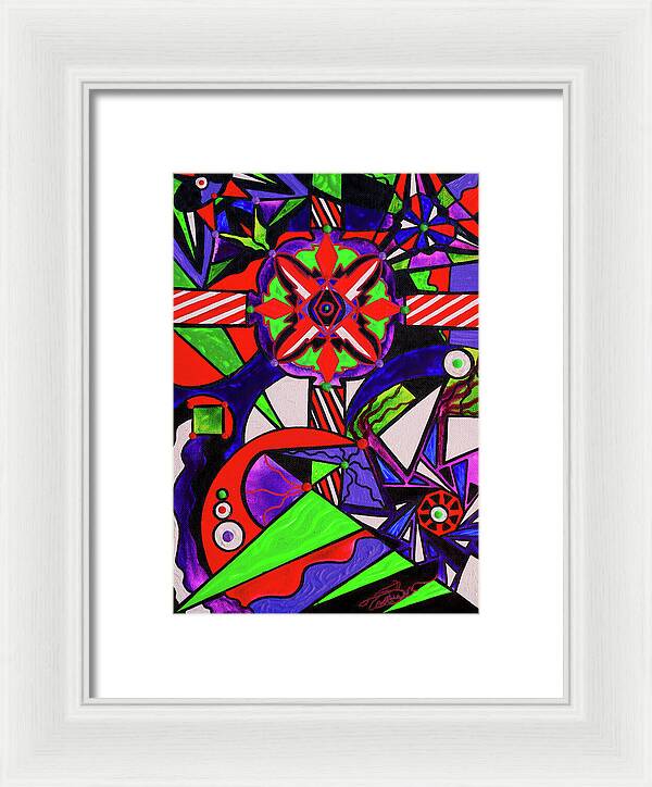 Warding Grid - Framed Print