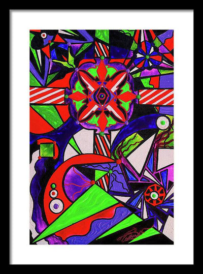 Warding Grid - Framed Print