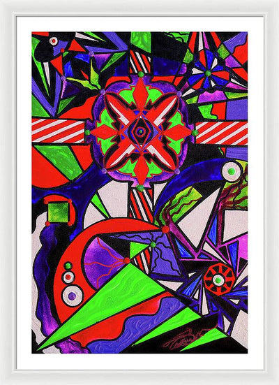 Warding Grid - Framed Print