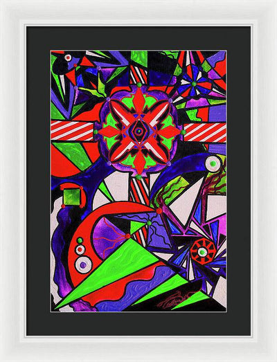 Warding Grid - Framed Print
