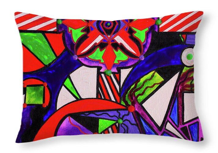 Warding Grid - Throw Pillow