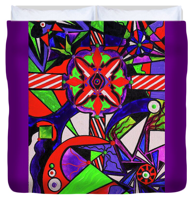 Warding Grid - Duvet Cover