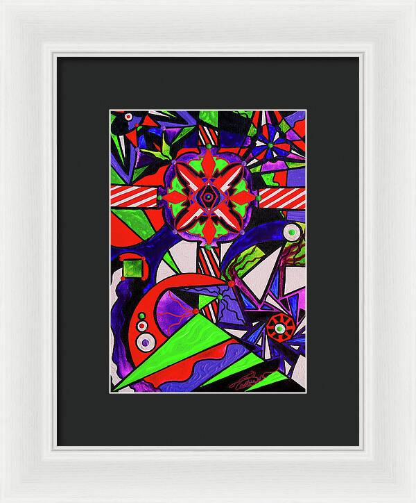 Warding Grid - Framed Print