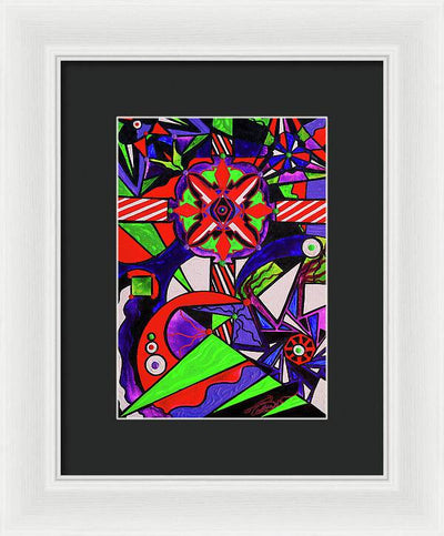 Warding Grid - Framed Print