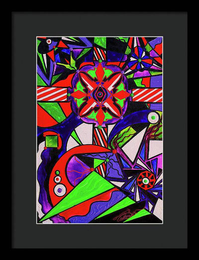 Warding Grid - Framed Print