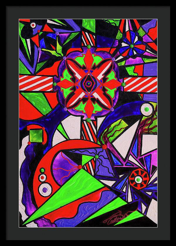 Warding Grid - Framed Print