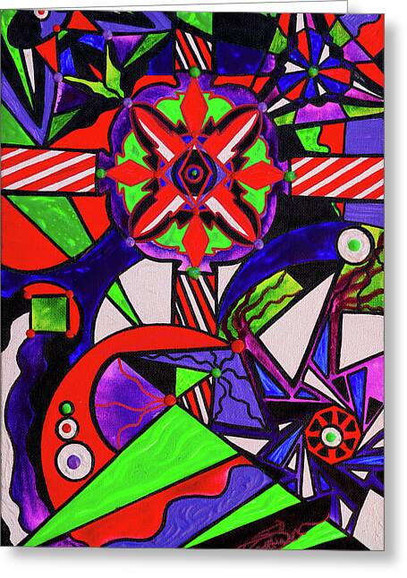 Warding Grid - Greeting Card