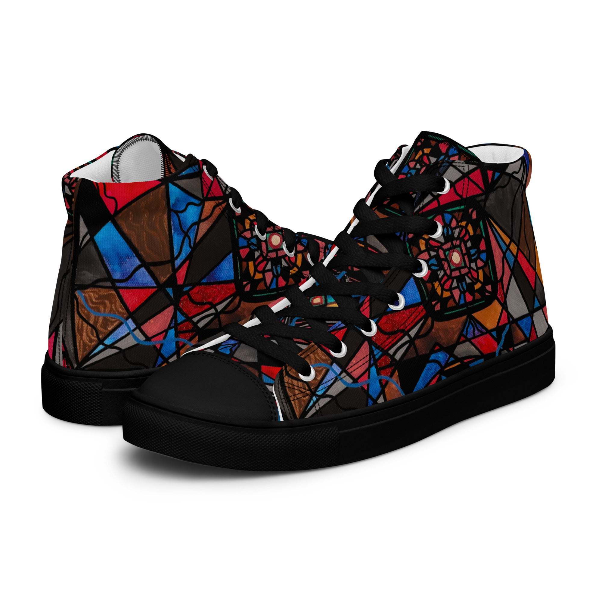 Containment - Women’s high top canvas shoes