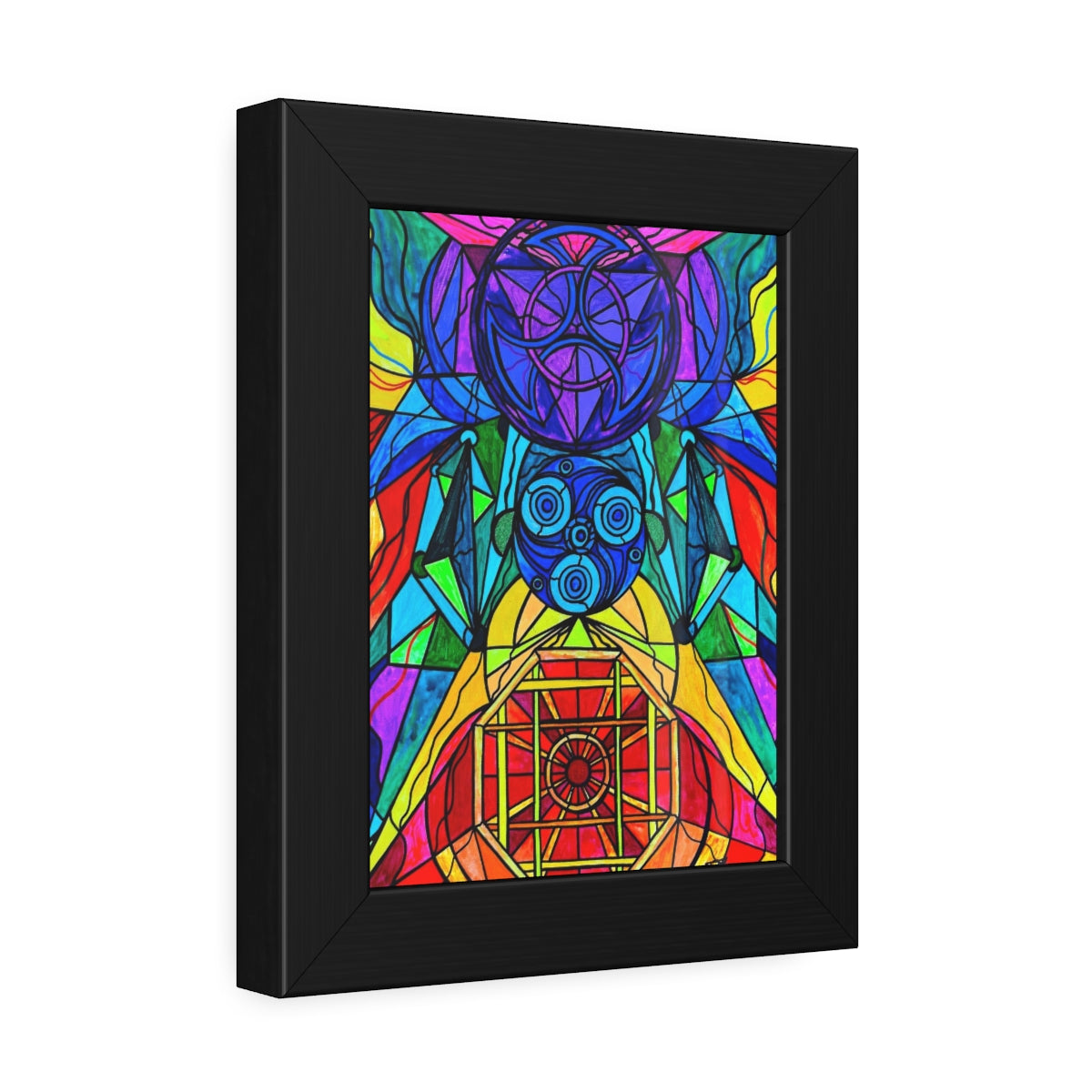 Arcturian Conjunction Grid - Framed Paper Posters