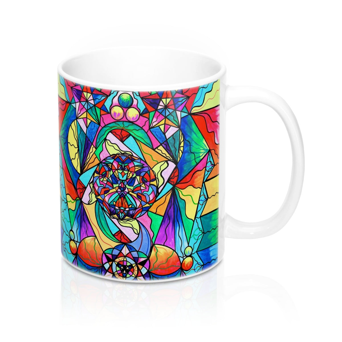 Blue Ray Transcendence Grid - Mug