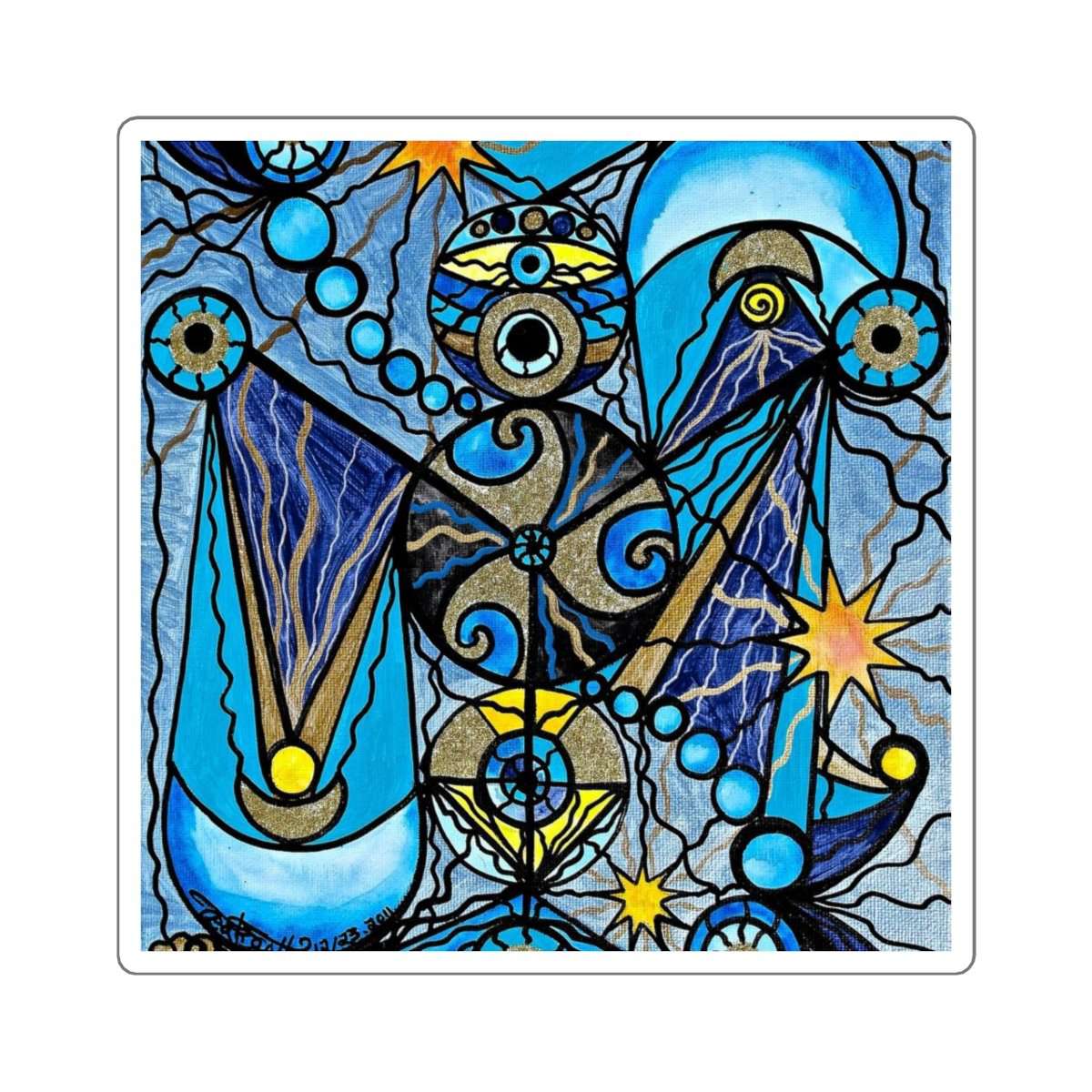 Sirius - Square Stickers