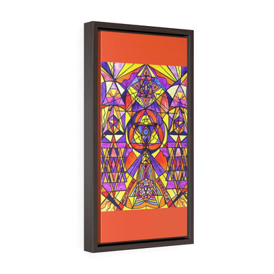 The Destiny Grid - Vertical Framed Premium Gallery Wrap Canvas