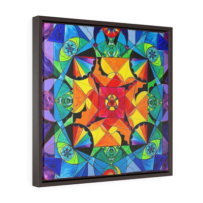 The Way - Square Framed Premium Gallery Wrap Canvas