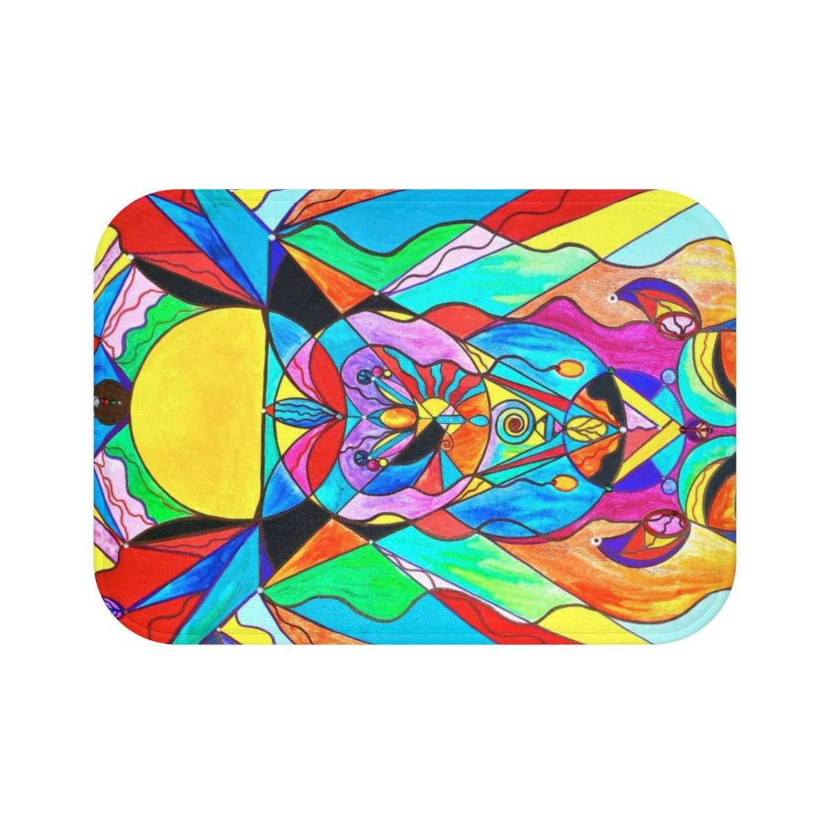 Arcturian Metamorphosis Grid - Bath Mat