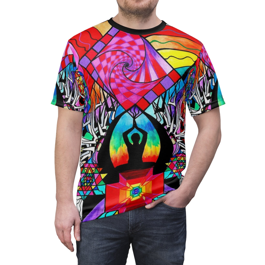 Meditation Aid - Unisex AOP Cut & Sew Tee