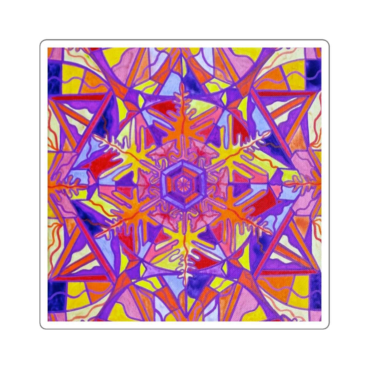 Exhilaration - Square Stickers