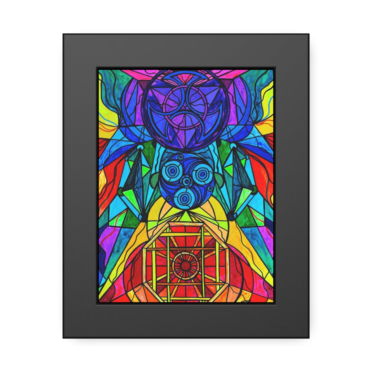 Arcturian Conjunction Grid - Framed Paper Posters