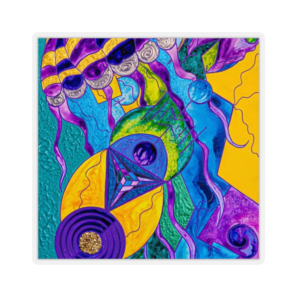 Universal Current - Square Stickers
