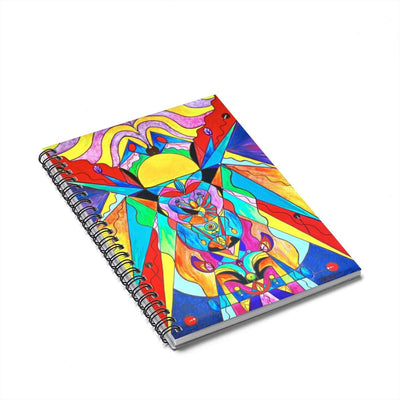 Arcturian Metamorphosis Grid - Spirála Notebook