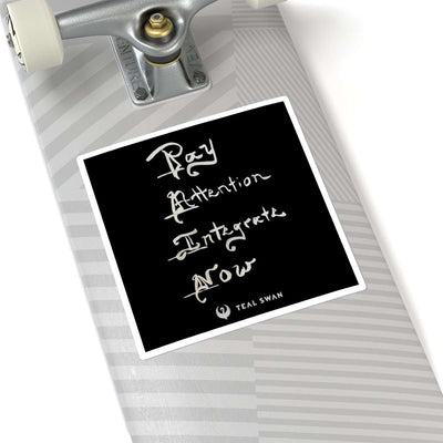 Pain quote --Square Stickers