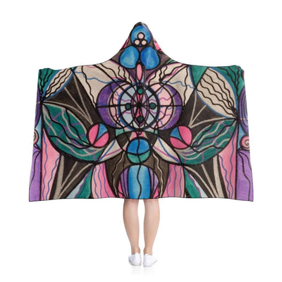 Arcturian Healing Lattice - Hooded Blanket