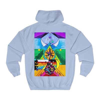 Manifestation Lightwork Model - Unisex College Hoodie