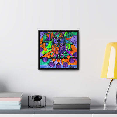 The Sheaf Pleiadian Lightwork Model - Gallery Canvas Wraps, Square Frame