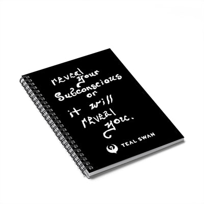 Reveal Your Subconscious Quote - Notebook