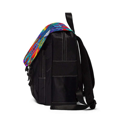 Mluvte od The Heart-Unisex Casual Shulder Backpack