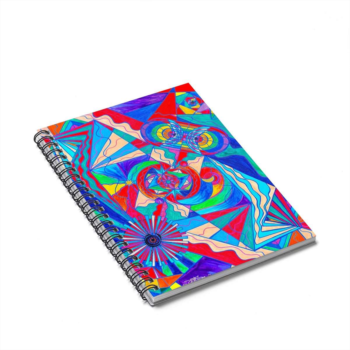Pleiadian Restore Harmony Light Work Model - Spiral Notebook