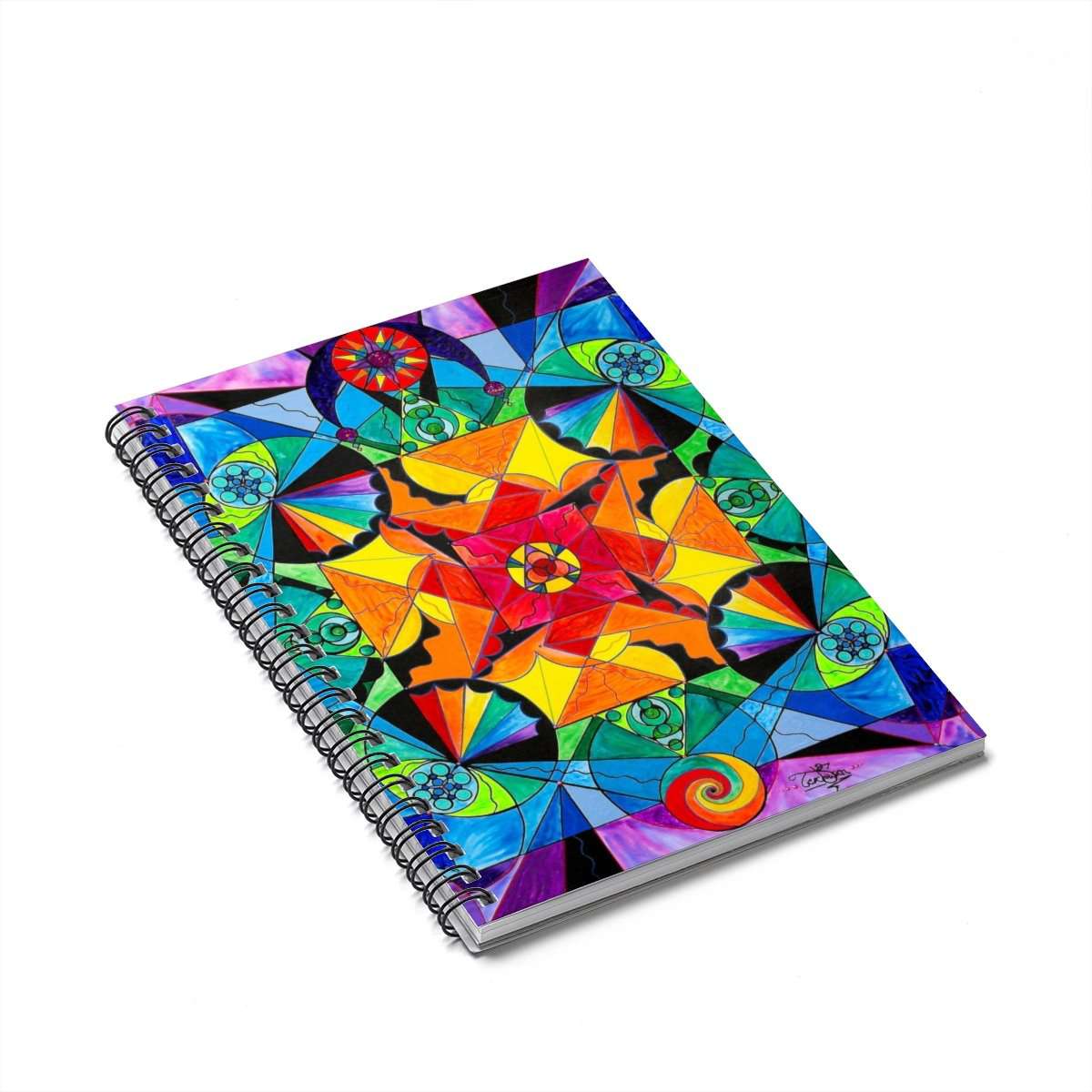 The Way - Arcturian Blue Ray Grid - Spirála Notebook