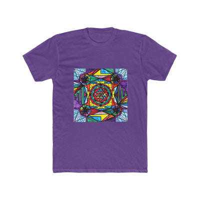 Sri Yantra - Men's Cotton Crew Tee