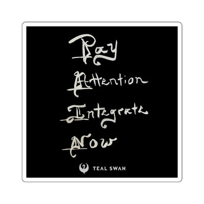 Pain quote --Square Stickers